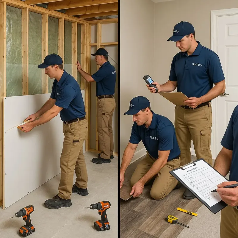 Repairs and Reconstruction process in Hanover County, VA